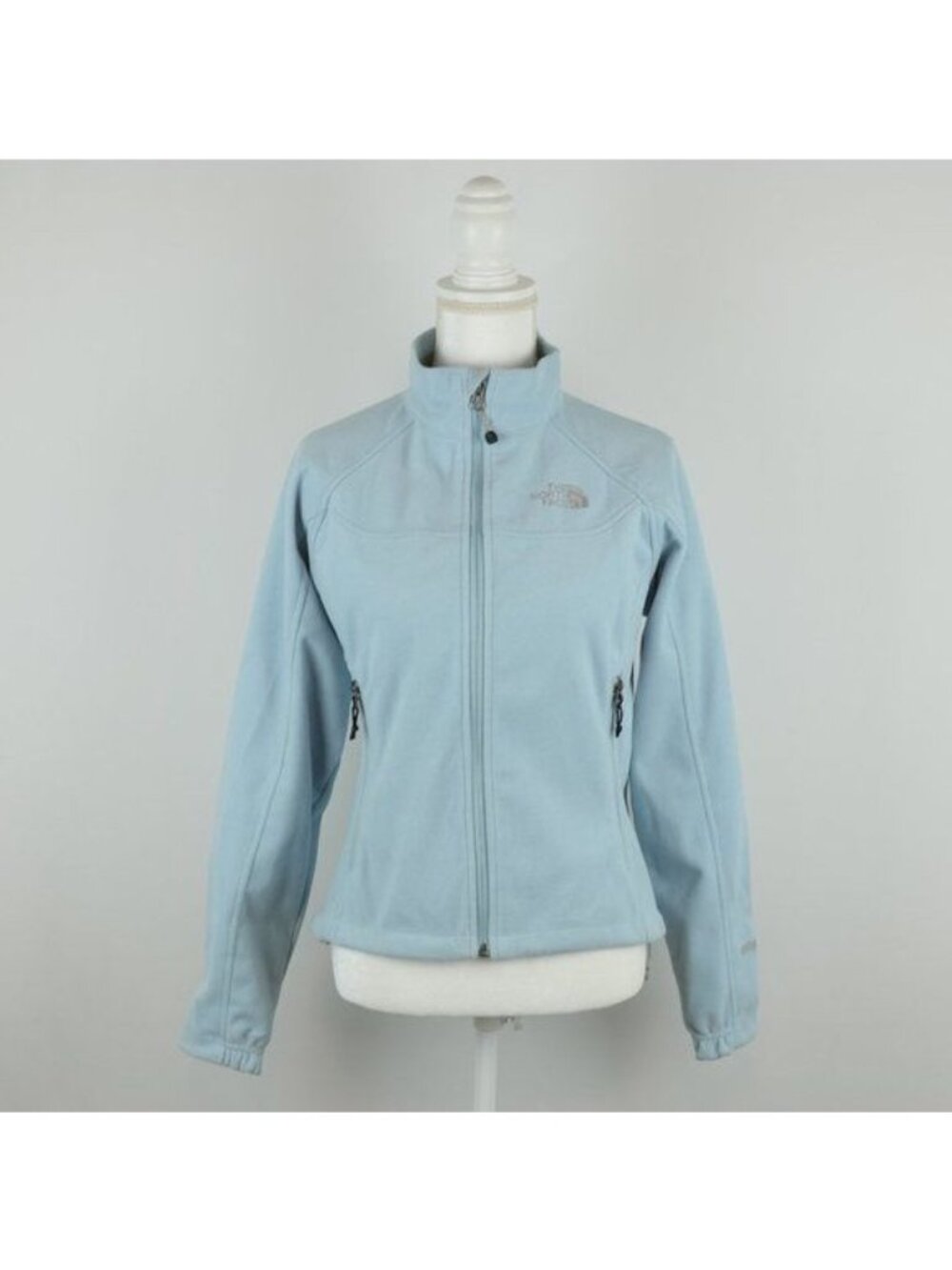 The North Face Windwall Women's Small Blue Full Zip Fleece Jacket
